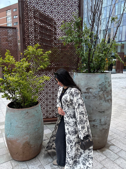 Noir Éclat Abaya