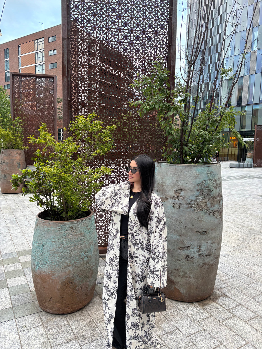 Noir Éclat Abaya