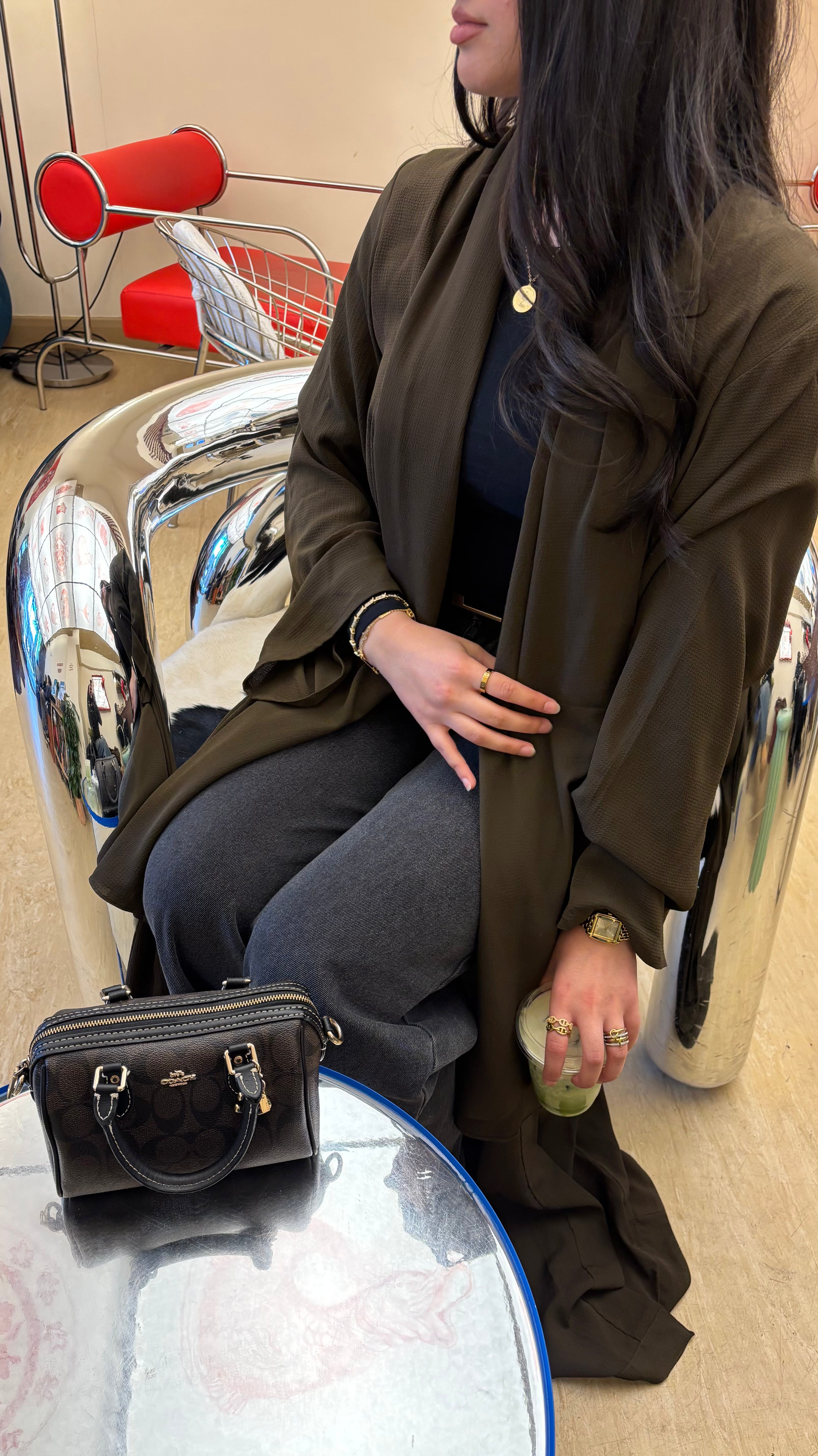 Mocha Noir Abaya