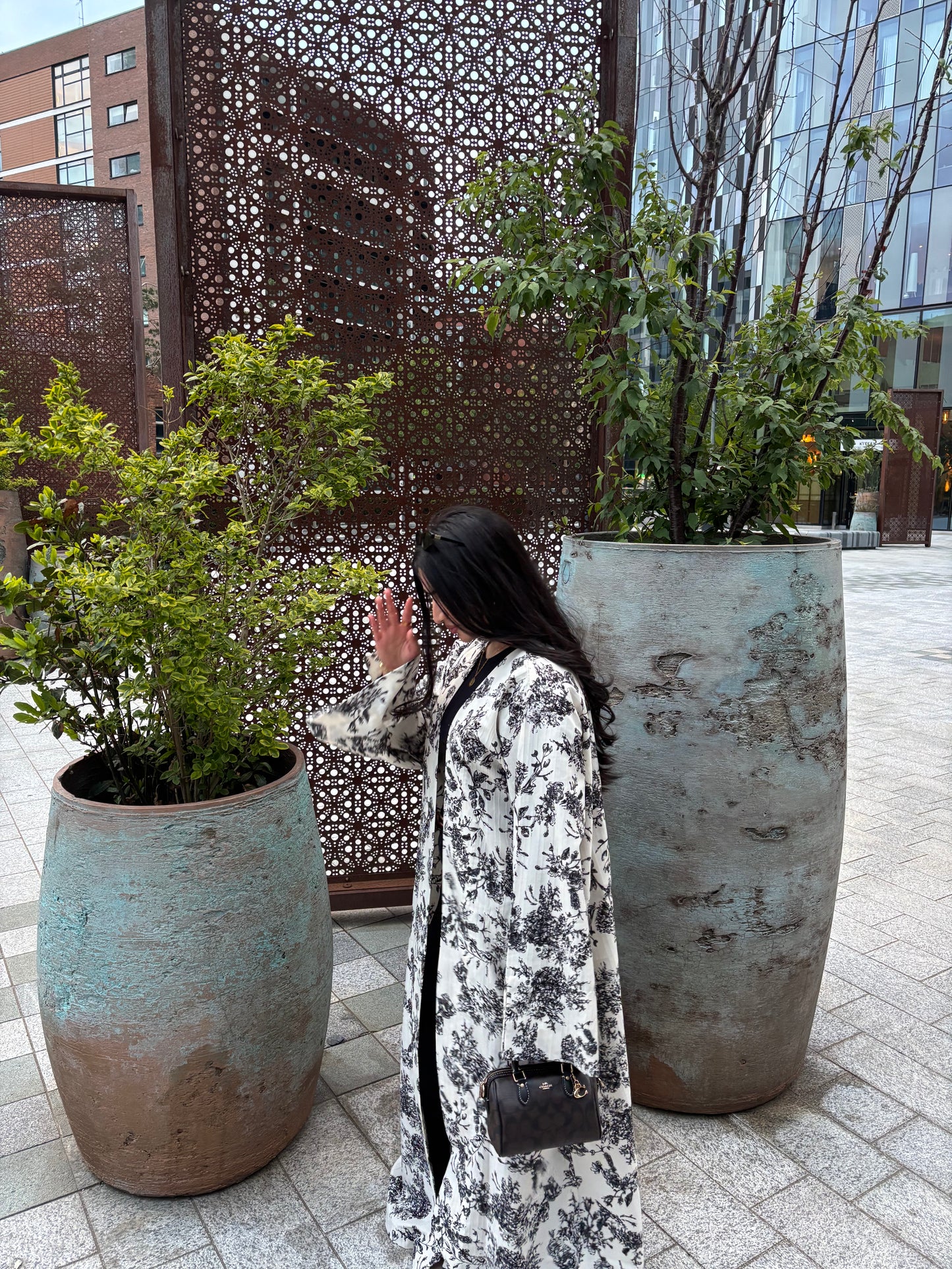 Noir Éclat Abaya